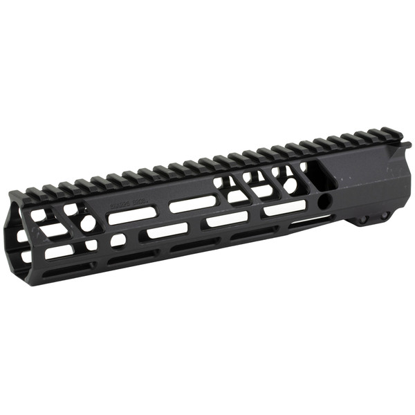 Sharps Bros 10-inch black M-LOK free-float handguard for AR-15 featuring 7 sides of mounting slots and full top rail.