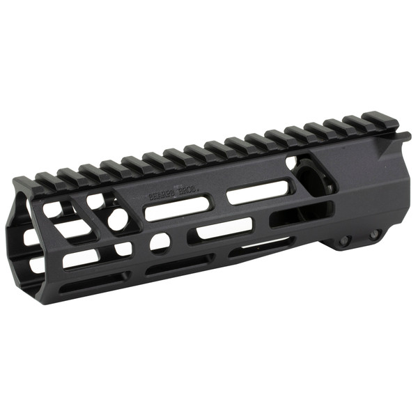 Sharps Bros 7-inch free-float M-LOK handguard for AR-15 with full-length Picatinny top rail and black anodized finish.