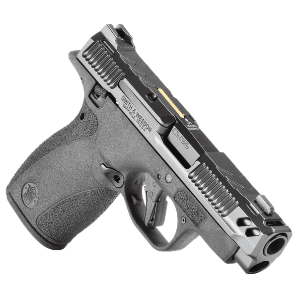 Performance Center S&W Bodyguard 2.0 Carry Comp .380 ACP with PowerPort™ technology, Ameriglo night sights, and 10-round mags. CA compliant.