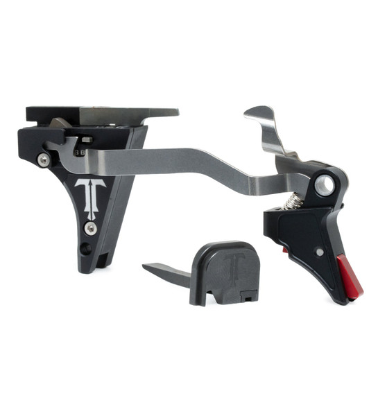 Upgrade your Glock with the TriggerTech Legacy Special ACE Trigger System featuring Zero Creep Technology™, adjustable 2.5–6 lb trigger pull, and OEM-style safety blade.