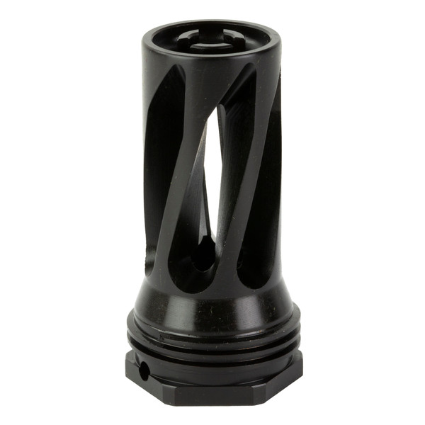 HUXWRX Flash Hider-QD for .223/5.56 1/2x28 barrels reduces unsuppressed flash and mounts compatible HX-QD suppressors with ease.