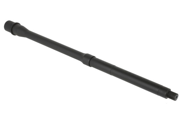 BCM 16-inch 5.56 NATO AR-15 barrel features a 1:7 twist, chrome-lined bore, mid-length gas system, and .750-inch dimpled gas journal.