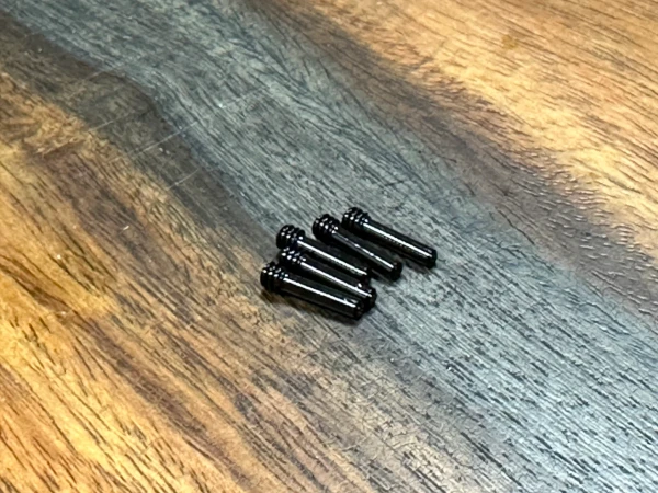 ZR Tactical Solutions 6-32 threaded bolt catch pin for compatible AR-15 and AR-10 lowers. Stainless steel, serviceable roll-pin replacement.