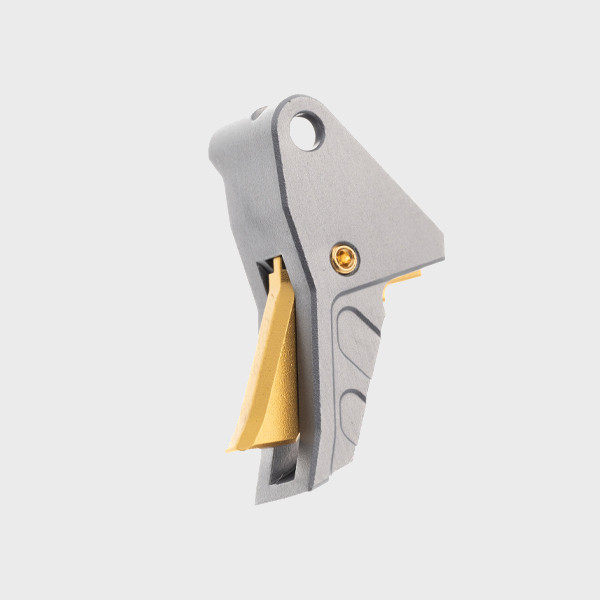 Upgrade your Springfield Echelon with the Tyrant CNC I.T.T.S Trigger. Features a crisp 4 lb pull, anodized aluminum construction, and easy-install screw system for enhanced performance.