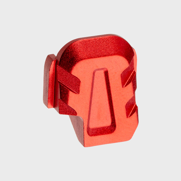 Tyrant CNC Rear Slide Cap for P365 in red