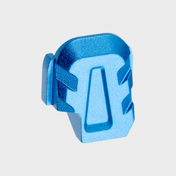 Tyrant CNC Rear Slide Cap for P365 in blue