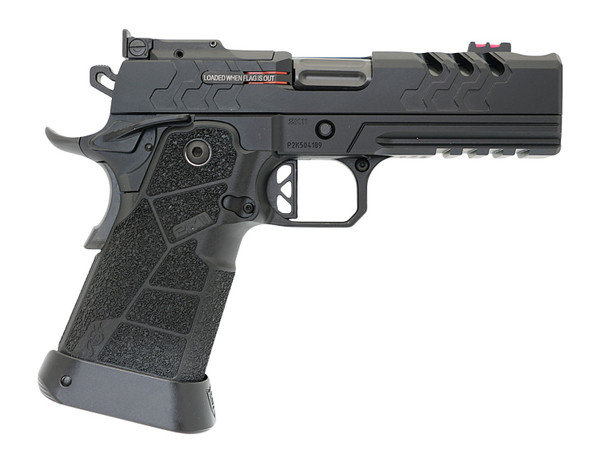 Shop the Kimber 2K11 Pro Comp Black California Compliant 9mm (3500073CA). Features integrated compensator, carbon fiber grip, RMR plate, and 10rd Mec-Gar mags.