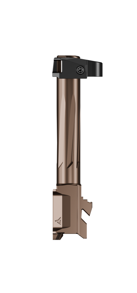 Radian AFTERBURNER + RAMJET combo for Glock G19 Gen3. Reduce recoil, boost accuracy, and upgrade to G17 length. Easy install with INTRA-LOK system. Legal in all 50 states.