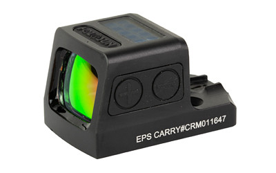 Image of Holosun EPS CARRY MRS RED SOLAR ALUM: Holosun Technologies EPS Carry MRS, Reflex Sight, Multiple Reticle, 32 MOA Circle, 2 MOA Red Dot, Aluminum Housing, Matte Finish, Black, Solar with Internal Battery EPS-CARRY-RD-MRS