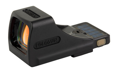 Image of Holosun SCS GREEN VP9 SOLAR CHARGING BLACK: Holosun Technologies SCS, Green Dot Sight, Non-Magnified, Fits Factory Optic Ready VP9, Green Ring & 2 MOA Dot, Matte Finish, Black, Solar with Internal Battery SCS-VP9-GR