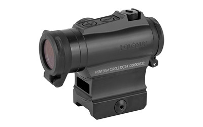 Image of Holosun 20MM MRS RED SHAKE QD: Holosun Technologies Micro Red Dot, 2MOA Dot with 65MOA Circle or 2 MOA Dot, QR Mount ARD Flip Caps, Side Battery, Black HS515GM