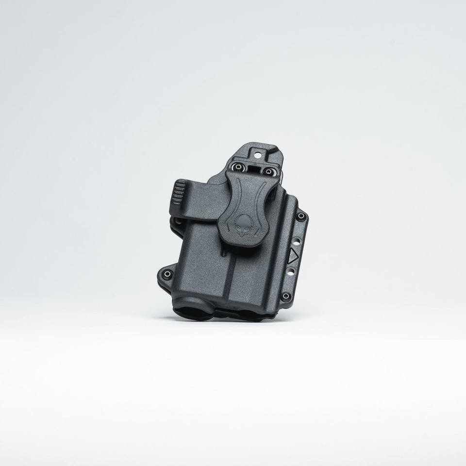 Photon Holster for Sig – Optic-ready, light-compatible IWB/OWB holster with ambidextrous design and adjustable cant. Ideal for everyday carry. Made in the USA.