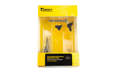 Image of Timney Ultimate Builder's Kit (UBK) PIVOT For GLOCK Gen 5 with Timney Triggers Ultimate Builder's Kit
  Pivot Trigger, 2.5-3 LB Pull Weight, Fits GLOCK Generation 5, NP3 Coated, Black AlphaGlockPivot5-UBK-Black., ideal for various uses.