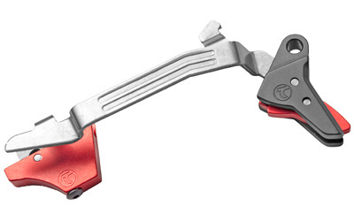 Image of Timney ALPHA For Glock Gen 3-4 Triggers with Timney Triggers Alpha Competition Trigger
  Fits Glock Gen 3 & Gen 4 - G17, G19, G22, G23, G34 ALPHA GLOCK 3-4 - RED., ideal for various uses.