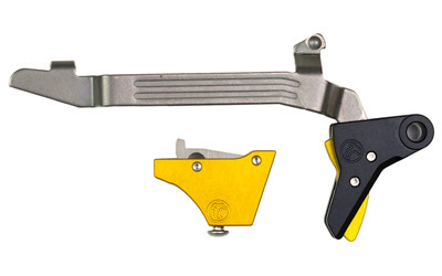 Image of Timney ALPHA For Glock G3-4 Large Gold with Timney Triggers Alpha Competition Trigger
  Anodized Finish, Gold, Fits Large Frame Gen 3 & Gen 4 -20, 21, 29, 30, 40, and 41 ALPHA GLOCK 3-4-LARGE-GOLD., ideal for various uses.