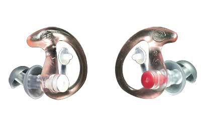 Image of Surefire Sonic Defender3 MD CLR 1 Pair with Surefire EarPro Sonic Defender, Ear Plug, Medium, Clear EP3-MPR, ideal for various uses.