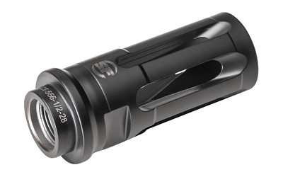 Image of Surefire CLOSED-TINE FH 5.56 1/2X28 with Surefire Closed-Tine Flash Hider, Flash Hider, 223 Remington/556NATO, 1/2X28, DLC Coated, Black SFCT-556-1/2-28, ideal for various uses.