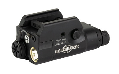 Image of Surefire XC1-C CMP 300 Lumen BLK with Surefire XC1 Compact Pistol Light, 300 Lumens, Matte Finish, Black, Includes 1x AAA Rechargeable NiMH Battery XC1-C, ideal for various uses.