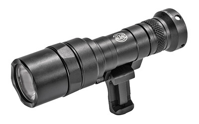 Image of Surefire M340C Scout PRO 500 Lumen BLK with Surefire M340C Scout Pro Flashlight, LED, 500 Lumens, Black Finish, 1913 Picatinny Mount installed, MLOK Mount included, Z68 On/Off Tailcap M340C-BK-PRO, ideal for various uses.