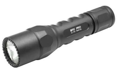 Image of Surefire 6PX PRO-BLK 15/600 Lumen-LED with Surefire 6PX, Tactical Pro Flashlight, Dual-Output LED, 600 Lumens, Tactical Tailcap Switch, Black 6PX-D-BK, ideal for various uses.