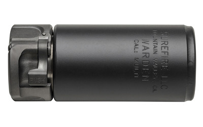 Image of Surefire WARDEN-BLAST MULTI CAL BLK with Surefire Warden Blast Regulator, Multi Caliber, 5.56MM, 7.62MM, Black WARDEN-BK, ideal for various uses.