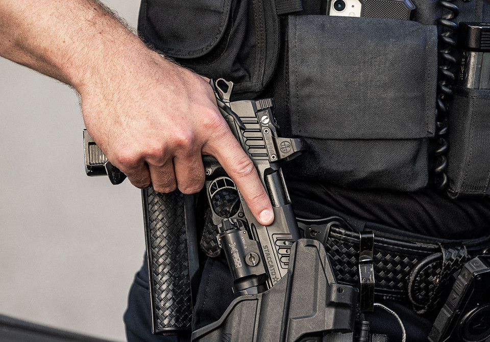 SureFire X300T Turbo WeaponLight – Delivers 66,000 candela beam for long-range PID. Mounts securely on Picatinny/Universal rails. IPX7 waterproof. Shop now at Terran Gear USA.