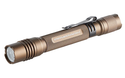 Image of Streamlight ProTac 2AAX USB COY with Streamlight ProTac 2AA-X USB
  550 Lumens, 2.25 Hour Runtime, Multi-Fuel, Coyote, Includes USB-C Rechargeable Battery Pack, USB Charging Cord, Nylon Holster 88137., ideal for various uses.