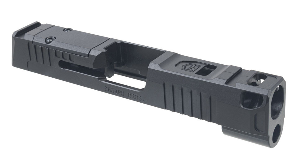 Our XL-Improved slide maintains the same overall length as the P365XL and P365 X-Macro, while incorporating an integrated three-port compensator for enhanced performance.