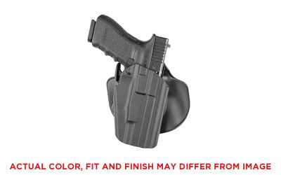 Image of SAFARILAND 578 GLS PRO-FIT WIDE FIT BLACK RH with Safariland 578 GLS
 Pro-Fit, Wide Frame Holster, Right Hand, Plain Black, Standard (Similar to GL17, 20, 37), Slide Paddle & Belt Loop, SafariSeven Material 578-750-411., ideal for various uses.