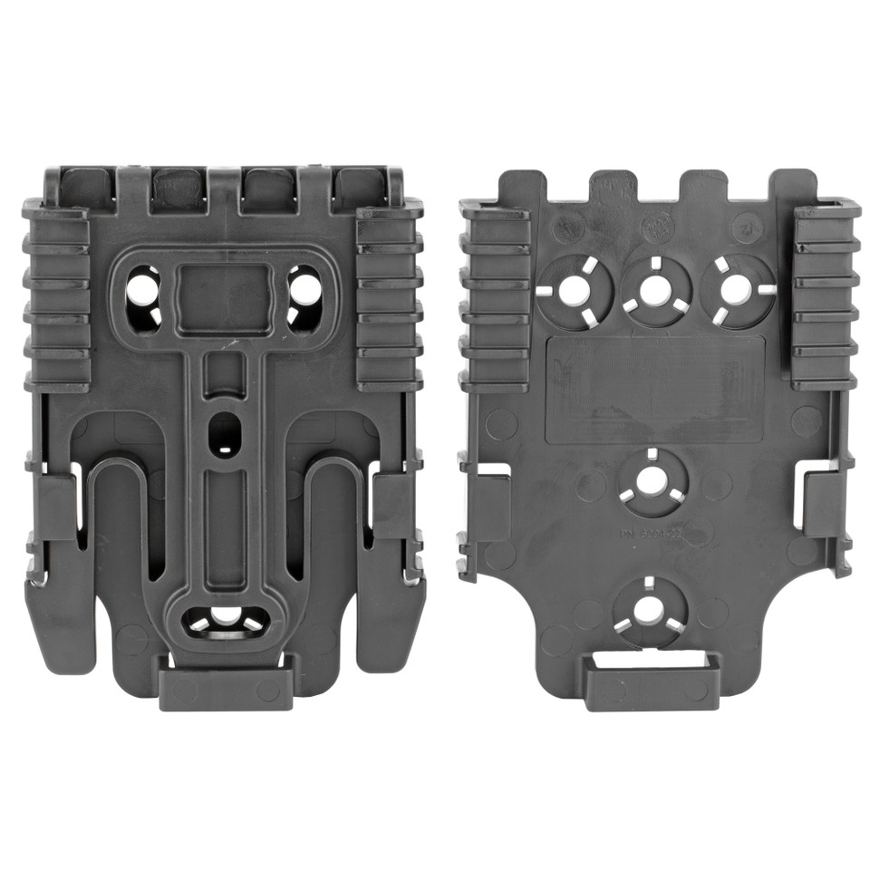 Safariland Quick Locking System Kit: 1 QLS 19 fork and 2 QLS 22 receivers.