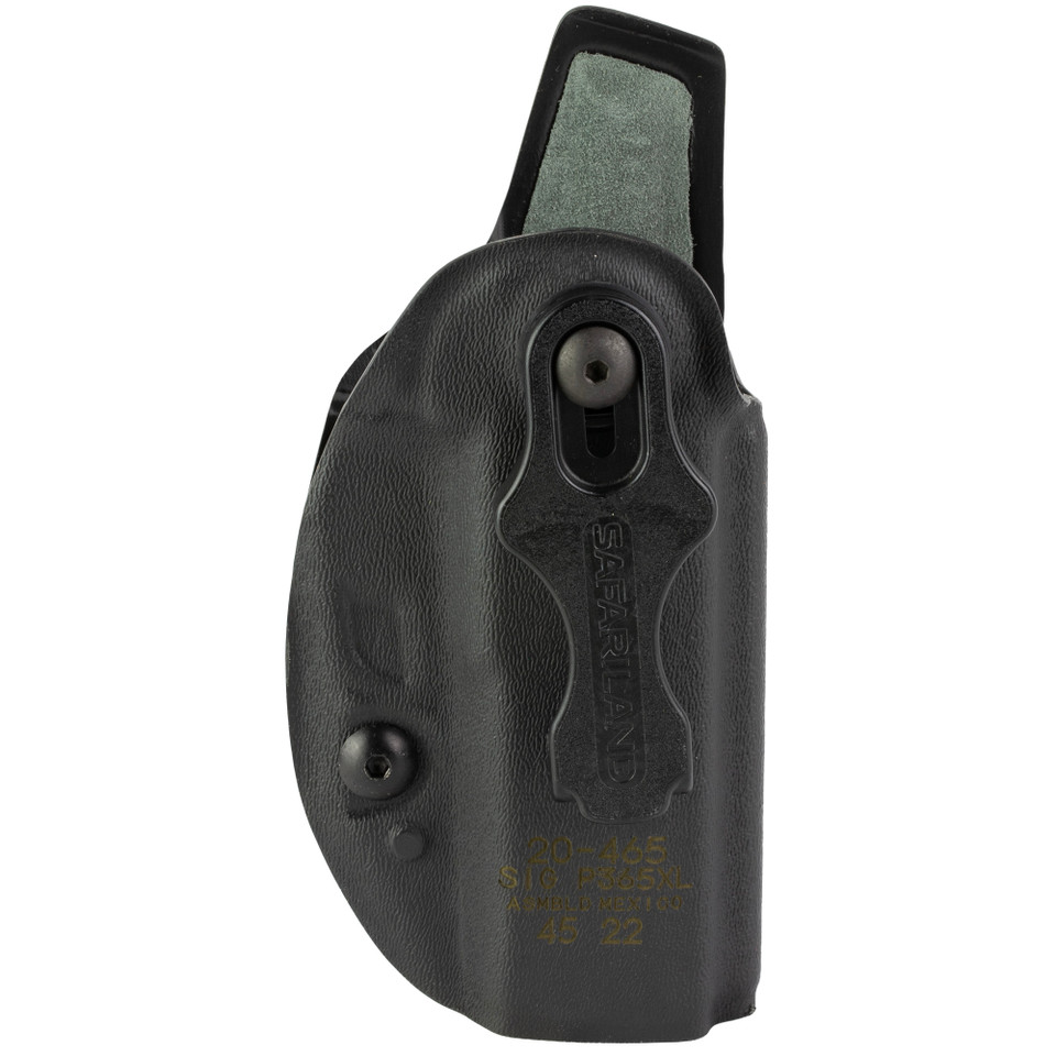 Safariland Species IWB Holster for Sig P365XL, Tactical Black, RH.