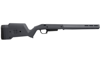 Image of MAGPUL HUNTER RUGER AMERICAN STOCK STANAG GRAY with Magpul Industries Hunter American Stock
 Fits Ruger American Short Action, Includes STANAG Magazine Well, Matte Finish, Gray MAG1207-GRY., ideal for various uses.