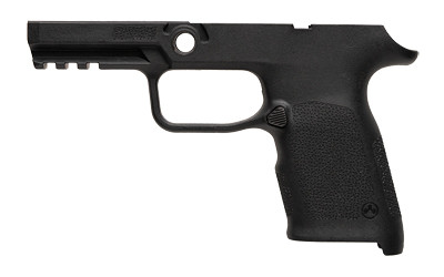 Image of MAGPUL EHG SG9 COMPACT FRAME BLACK with Magpul Industries EHG SG9 Frame
 Compact Grip Module, Fits Sig Sauer P320 Compact, Matte Finish, Black MAG1430BLK., ideal for various uses.