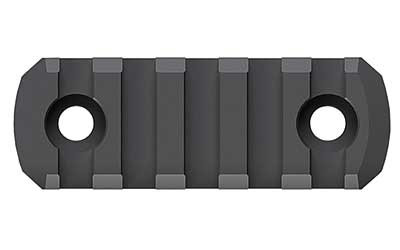 Image of MAGPUL M-LOK POLYMER RAIL SECTION 5 SLOTS with Magpul Industries Rail Section
 Fits M-LOK Hand Guard, Polymer, 5 Slots MAG590-BLK., ideal for various uses.