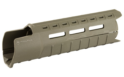 Image of MAGPUL MOE SLIM LINE HANDGUARD CARBINE AR15 ODG with Magpul Industries MOE Slim Line Handguard
 Fits AR-15, Carbine Length, Polymer Construction, Features M-LOK Slots, Olive Drab Green MAG538-ODG., ideal for various uses.