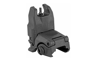 Image of MAGPUL MBUS FRONT FLIP SIGHT GEN 2 BLACK with Magpul Industries MBUS Back-Up Front Sight Gen 2
 Fits Picatinny Rails, Flip Up, Black MAG247-BLK., ideal for various uses.