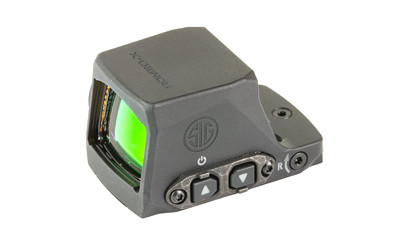 Image of SIG ROMEO-X COMPACT 6 MOA DOT BLACK with Sig Sauer ROMEO-X COMPACT
  Red Dot, 1X24mm, 6 MOA Red Dot, Black SORX1460., ideal for various uses.