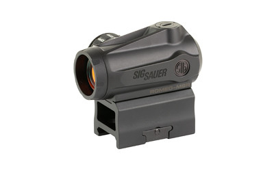 Image of SIG ROMEO-MSR GEN II RED DOT BLK with Sig Sauer ROMEO MSR
  Gen II, Red Dot Sight, 1X20MM, 2 MOA Dot, Black, Includes See-Through Riser Mount SORMSR101., ideal for various uses.