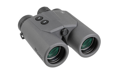 Image of SIG CANYON RANGEFINDER BINO 10X42 GRAPHITE with Sig Sauer CANYON
  Rangefinder Binoculars, 10X42mm, Graphite, Circle Reticle, Red OLED SOKCN101., ideal for various uses.