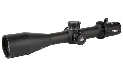 Image of SIG TANGO DMR RIFLE SCOPE 5-30X56 34MM FFP MRAD with Sig Sauer TANGO DMR
  Rifle Scope, 5-30X56mm, First Focal Plane, MRAD Milling 2.0 Illuminated Reticle, Side Focus, 34mm, 0.1 MRAD Adjustable, Black SOTD65114., ideal for various uses.