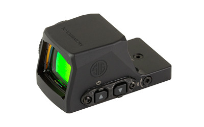 Image of SIG ROMEO-X ENCLOSED EMITTER PRO CIRCLE DOT BLK with Sig Sauer ROMEO-X PRO
  Red Dot, Enclosed Emitter, Circle Dot, 32 MOA Circle with 2 MOA Red Dot, Black SORX1300., ideal for various uses.