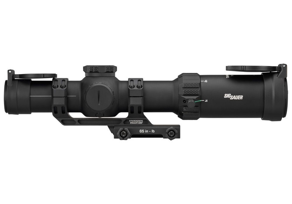 TANGO-MSR LPVO 1-10X26MM (FFP) 10x illuminated MSR BDC10 reticle with ALPHA-MSR one-piece aluminum cantilever mount
