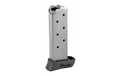 Image of Sig Sauer Magazine P238 380 7RD W/XGRIP EXT with Sig Sauer Magazine
 380ACP, 7 Rounds, Fits P238, Blued Finish MAG-238-380-7-X., ideal for various uses.