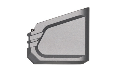 Image of Tyrant CNC Mag Extension for Glock 17/22 +6/5 - Gray with Tyrant CNC +6/5 Mag Extension
  Matte Finish, Black, Fits Glock 17/19X/22/34/35/45 TD-G17MAGEX-G., ideal for various uses.