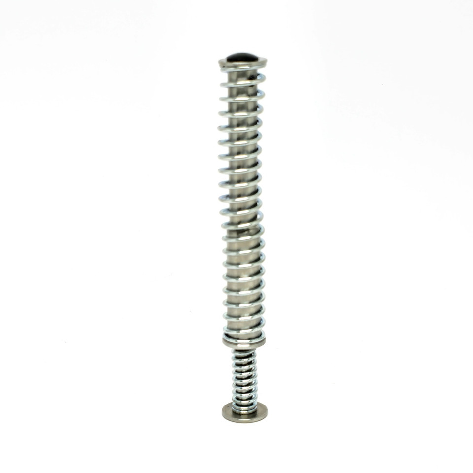 DPM Captured Recoil System for Glock 19, 23, 25, 32, 38 Gen 1–3 and Gen 6. Choose from Extra Soft to Heavy Duty versions for light ammo, suppressors, or high-power loads.