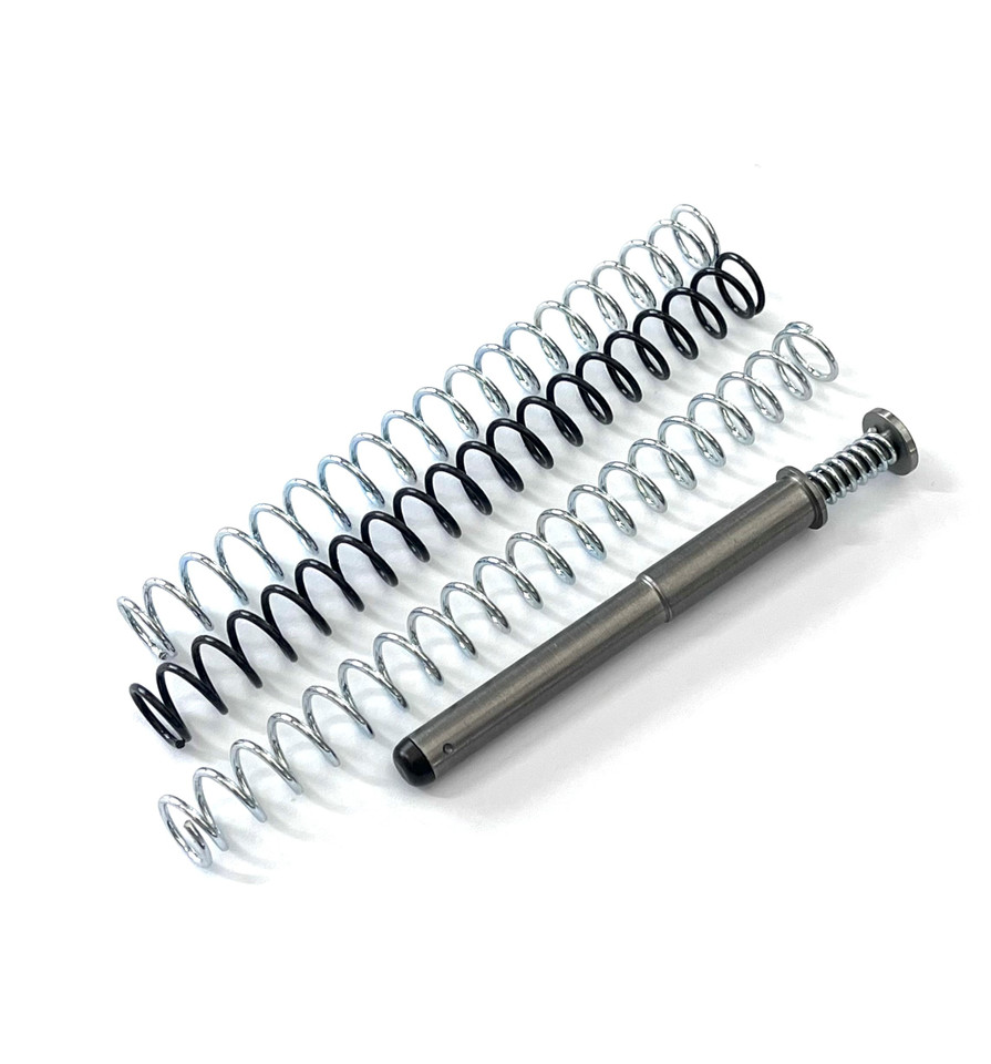 DPM Mechanical Recoil Reduction System for Glock 20/20SF/21/21SF (Gens 1–3) drop-in multi-spring recoil rod that reduces felt recoil, protects slide/frame, and improves follow-up shots. Tested & recommended; lifetime warranty.