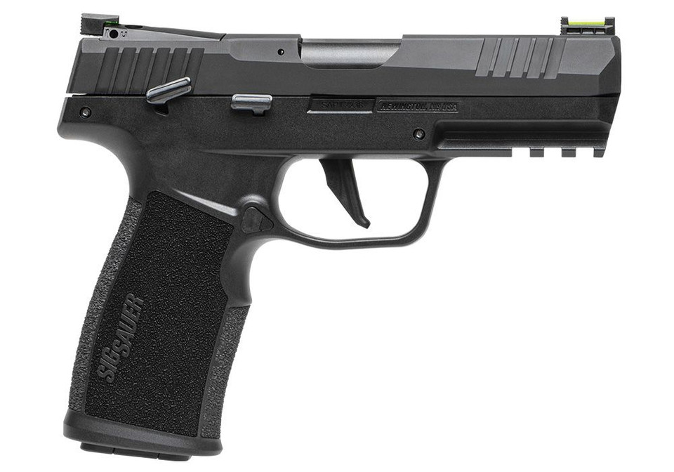 Shop the SIG Sauer P322 California Compliant pistol at Terran Gear USA. Optic-ready, modular triggers, fiber optics, and CA-legal features make this .22LR a top choice for training and plinking.