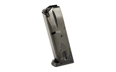 Image of MEC-GAR MAG S&W 59/915 9MM 15RD BLUED with Mec-Gar USA Pistol Magazine
 9MM, 15 Rounds, Fits S&W, 59/915, Steel, Blued Finish MGSW5915B., ideal for various uses.