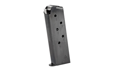 Image of MEC-GAR MAG COLT OFFICER 45 6RD BLUED with Mec-Gar USA 45ACP
 6 Rounds, Fits 1911, Officer, Blued Finish MGCO4506B., ideal for various uses.