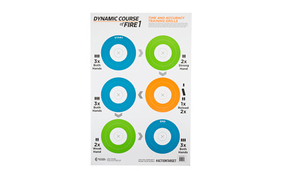 Image of ACTION TARGET GAME SERIES DYNAMIC 100PK with SKU: ACTGS-DCFIRE1-100
  Action Target provides unique solutions to the commercial range owner, as well as to law enforcement and military organizations. Whether you're sighting in a rifle, conducti...